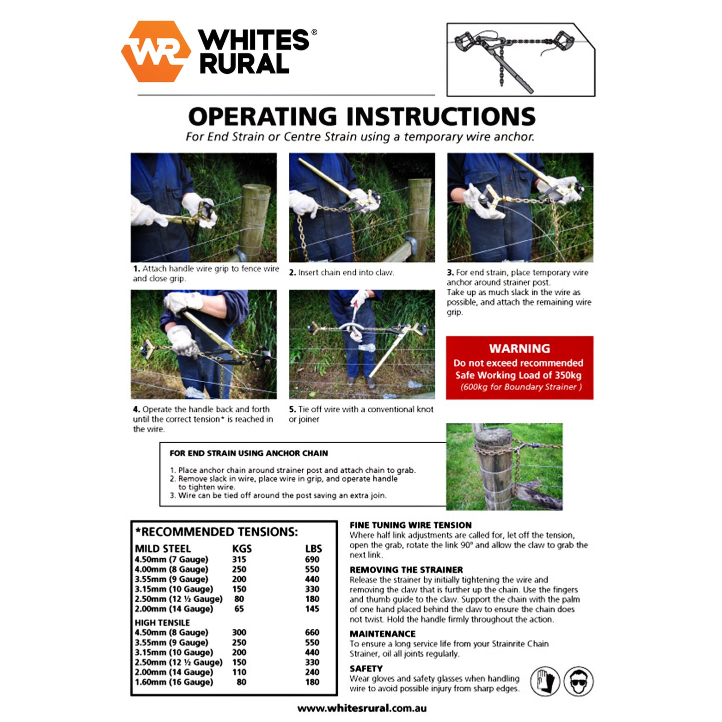 Chain Strainers Contractor - Whites Rural