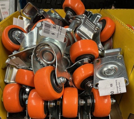 Castor Wheel 2.5" Swivel With Brake