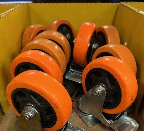 Castor Wheel 4" Swivel With Brake