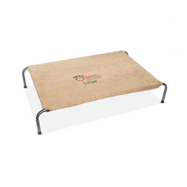 Large Hessian Dog Bed, Superior pet goods