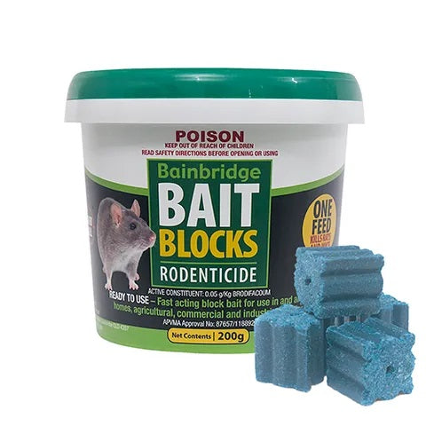 Rat & Mouse Bait Blocks 1kg