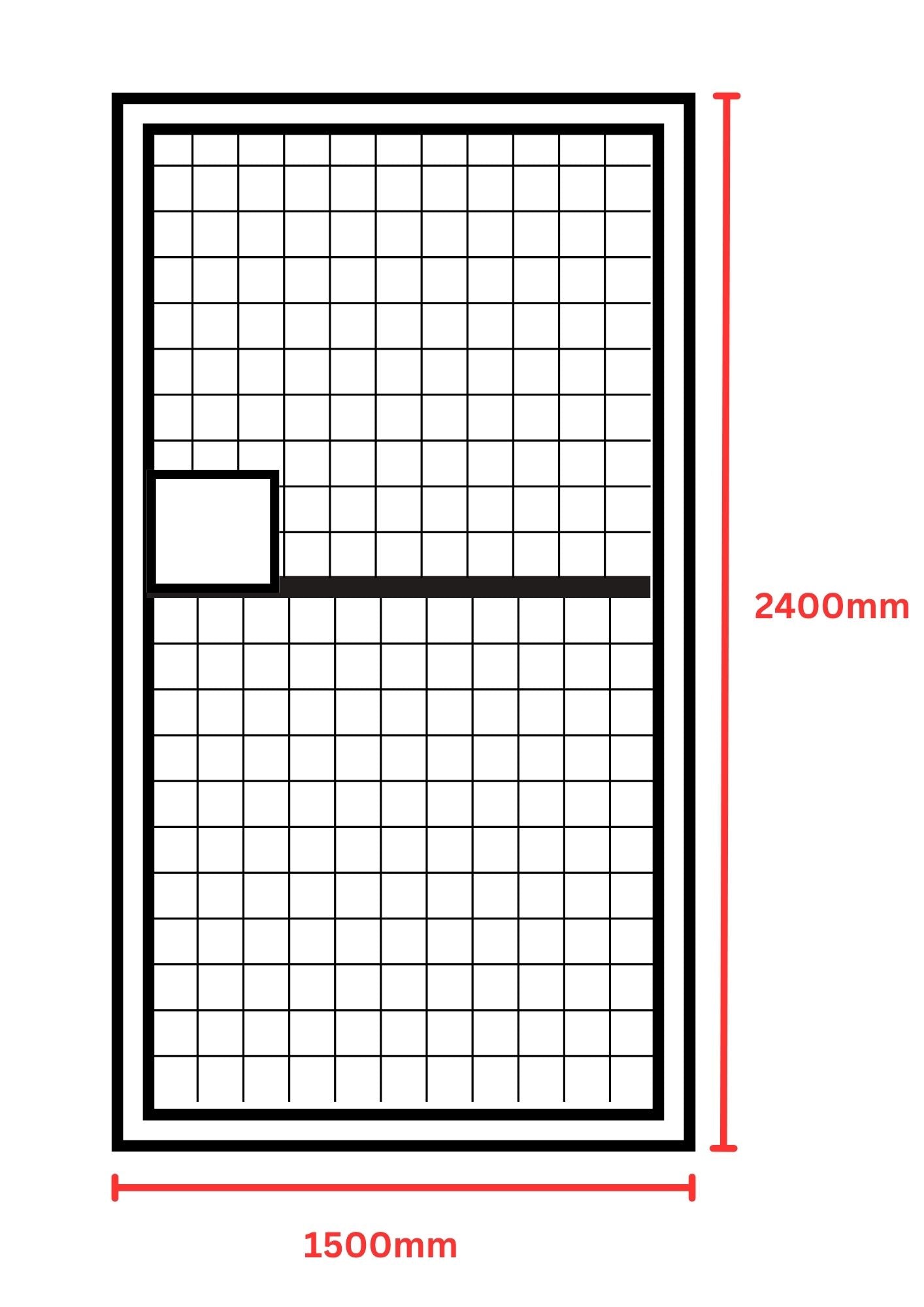 Shed Panel gate with latch