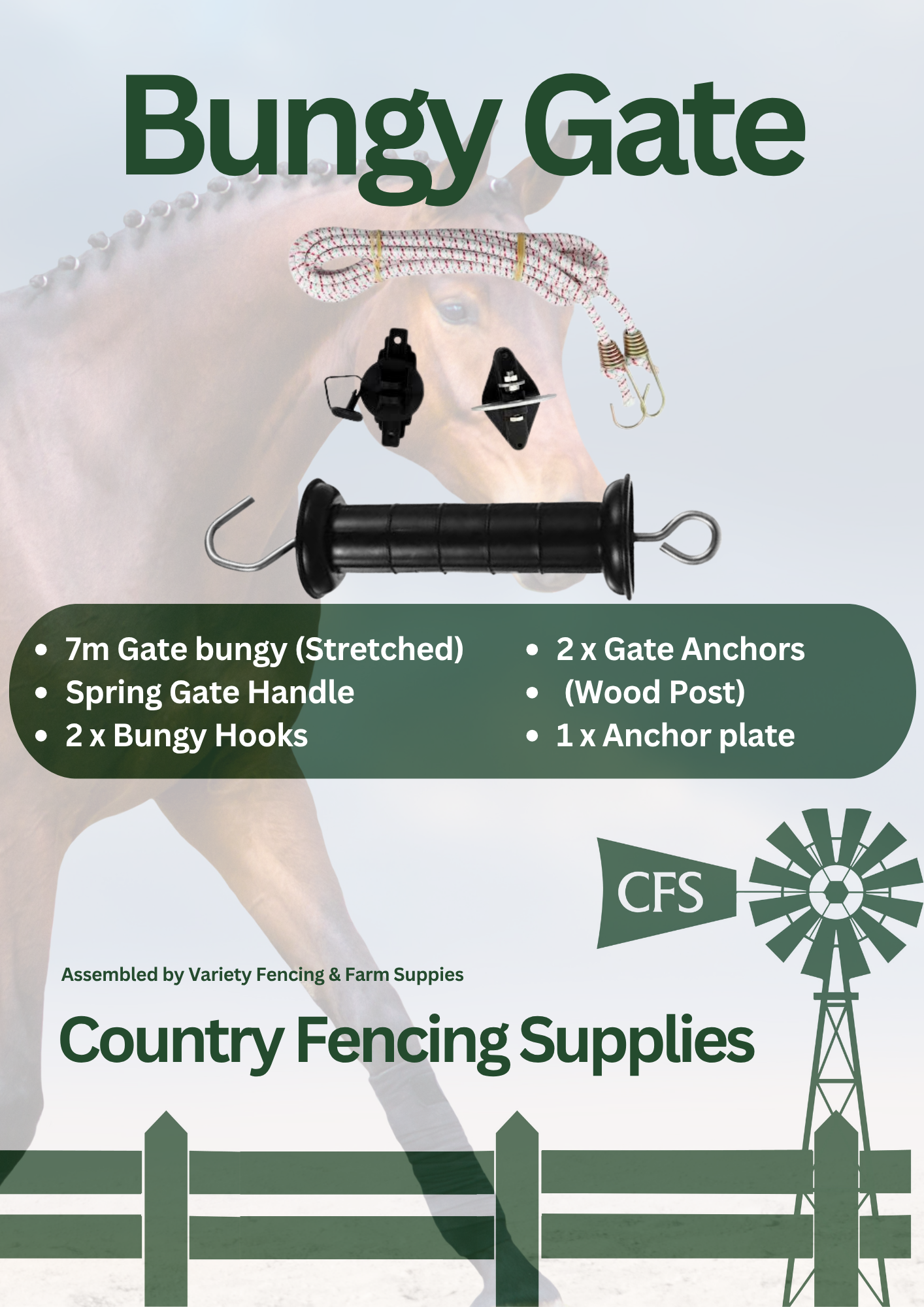 Bungy Gate, 7m, CFS