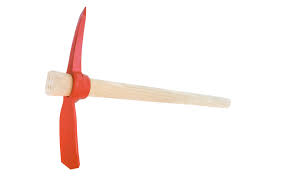 Mattock Pick Wooden Handle