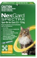 Nexgard SPECTRA Cats 2.5 - 7.5kg 6pk