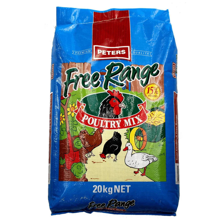 Peter's Free Range Poultry Mix 20kg