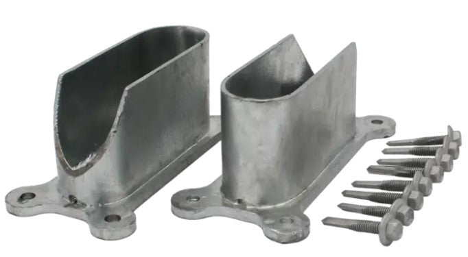 Rail Tight End Bracket Pair