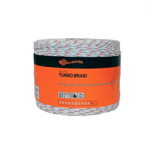Gallagher Turbo Equine Braid 5mm x 400m