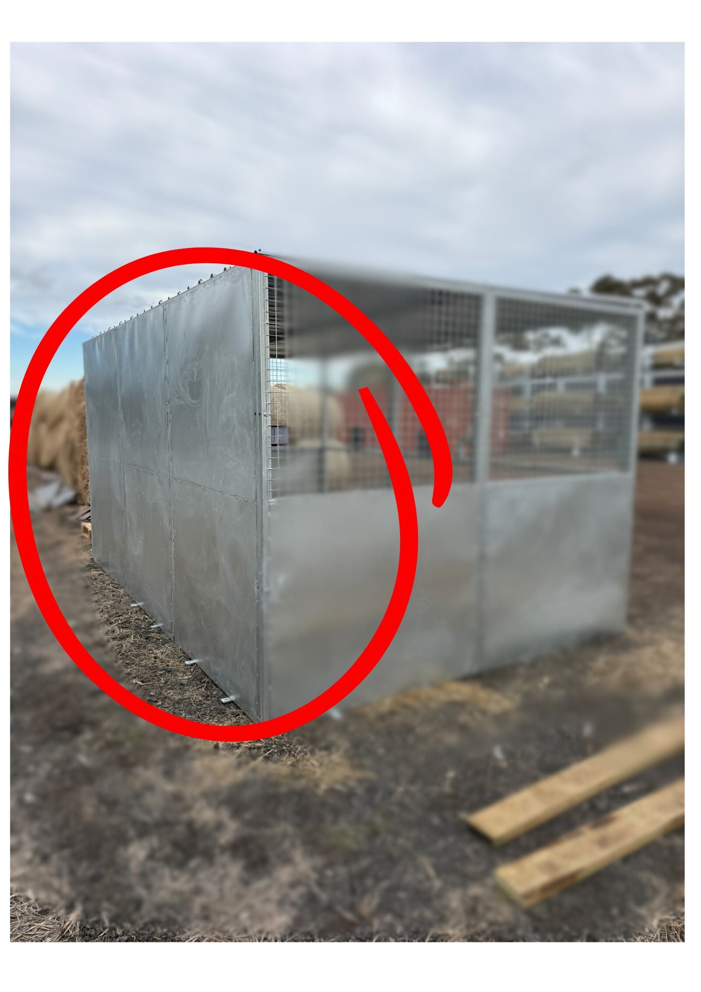 Shed Panel - Full Blind Panel