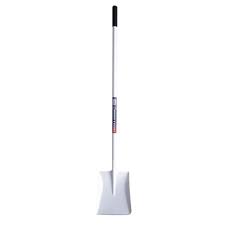 Long White Shovel