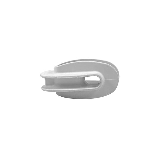 Bullnose Plastic Insulator White- 25pk