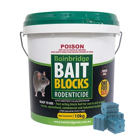 Rat & Mouse Bait Blocks 10kg