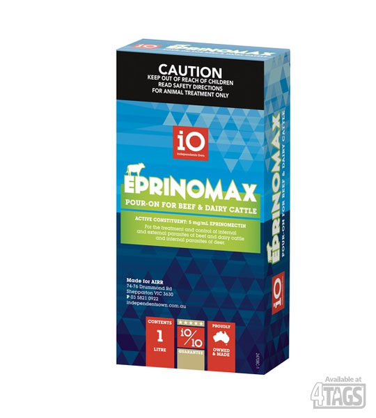 Eprinomax Cattle Pour On, 1L