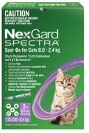 Nexgard SPECTRA Cats 0.8-2.4kg 3pk