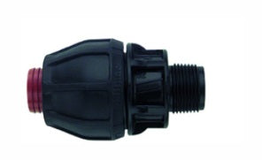 Rural End Connector Poly x MI 2"