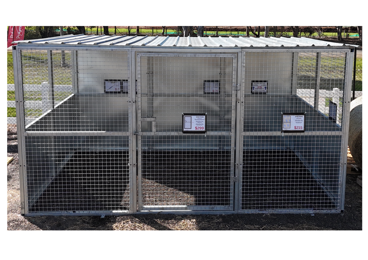 Shed Panels - Galvanised Roofing Iron