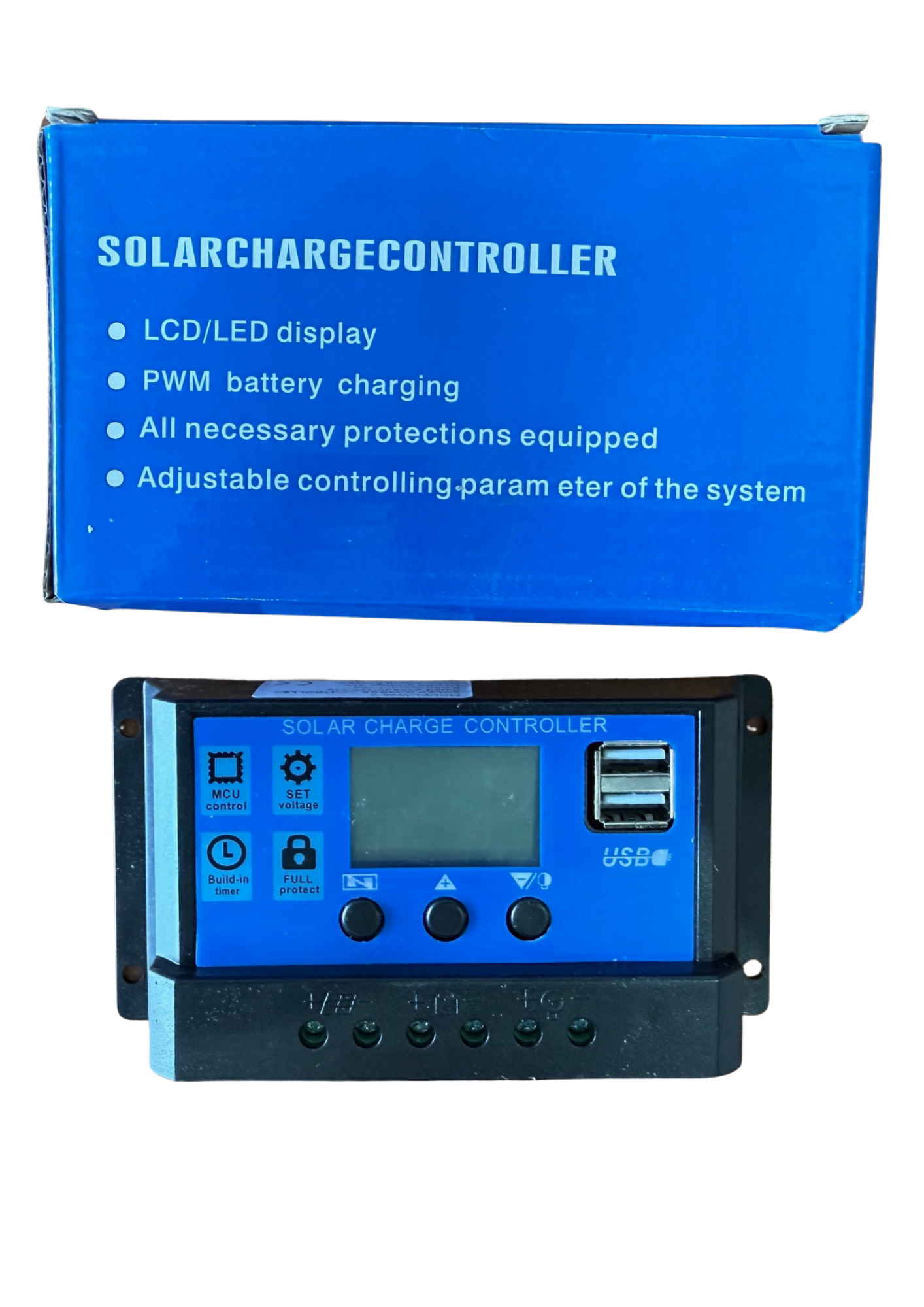 Solar Panel Regulator Charge Controller 12/24v 30A