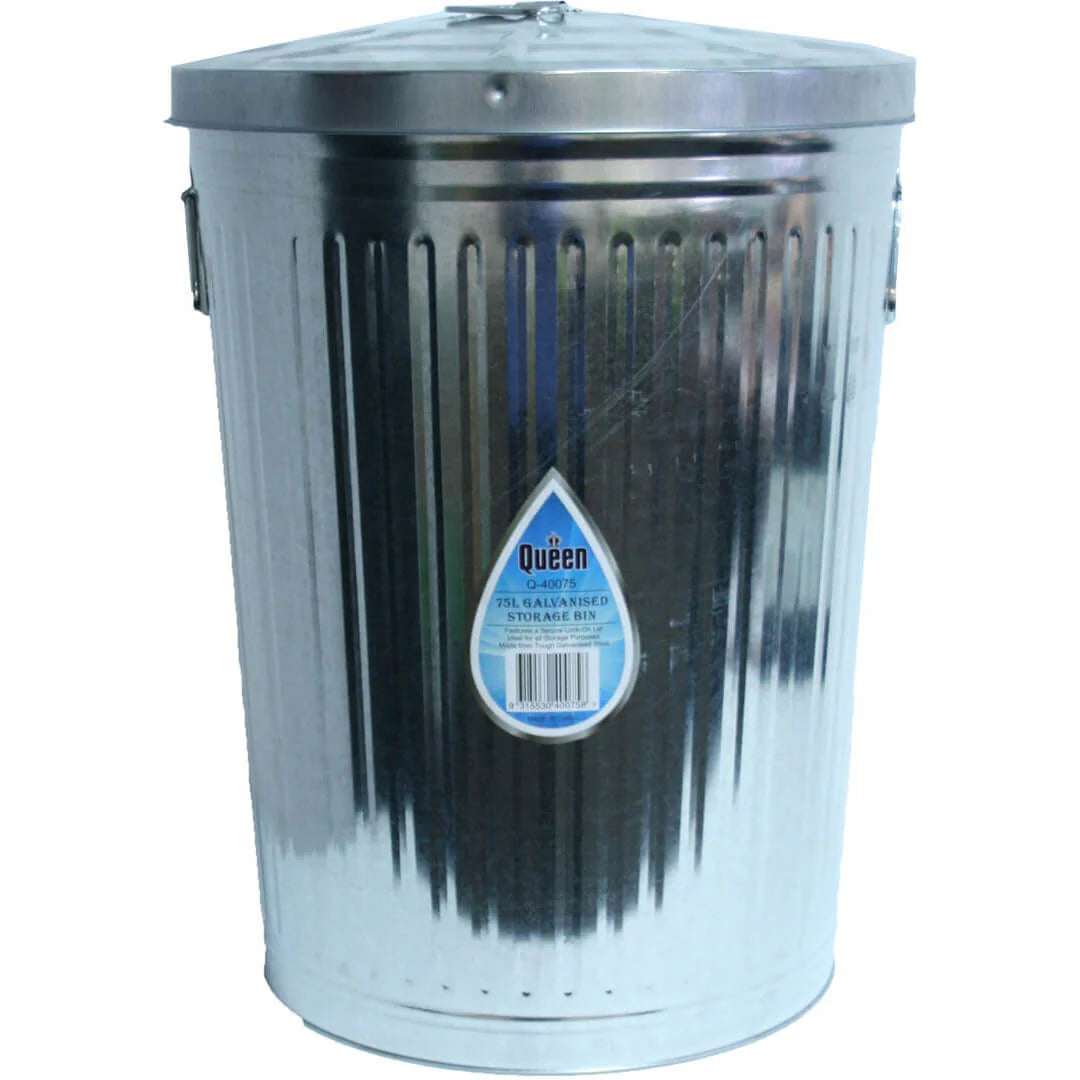 Storage Bin with Lid 75L