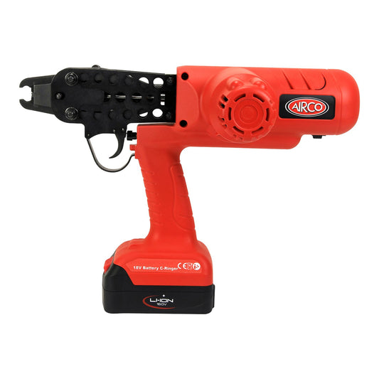 Airco 18V Mod.81 Battery C-Ringer with Charger and 2 x Li-ion Batteries