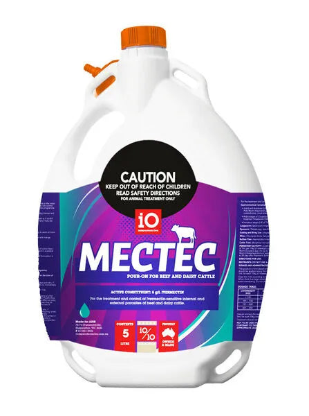 MECTEC Cattle Pour On, IO, 5L