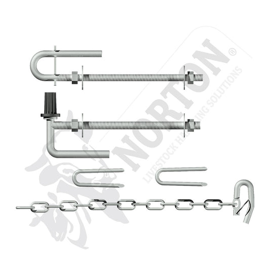 Bolt Through Hinge set, Norton FGP189 GNR251002