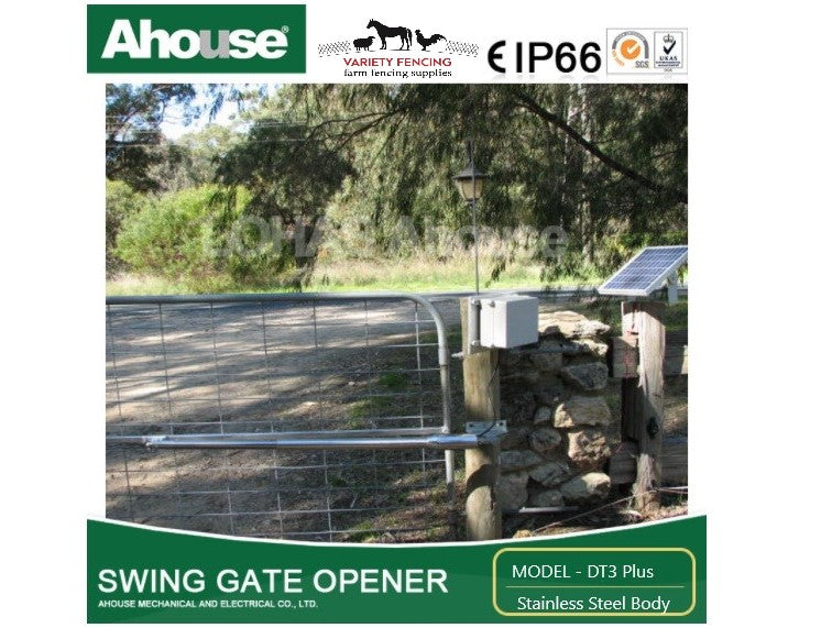 Single Gate Solar Opener Kit - AHouse