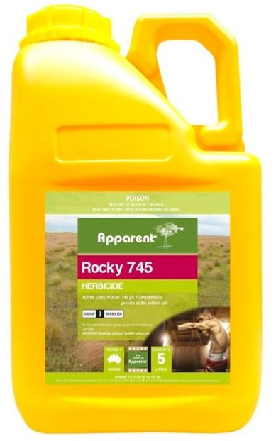 Apparent Rocky 745, (Flupropanate) 5l