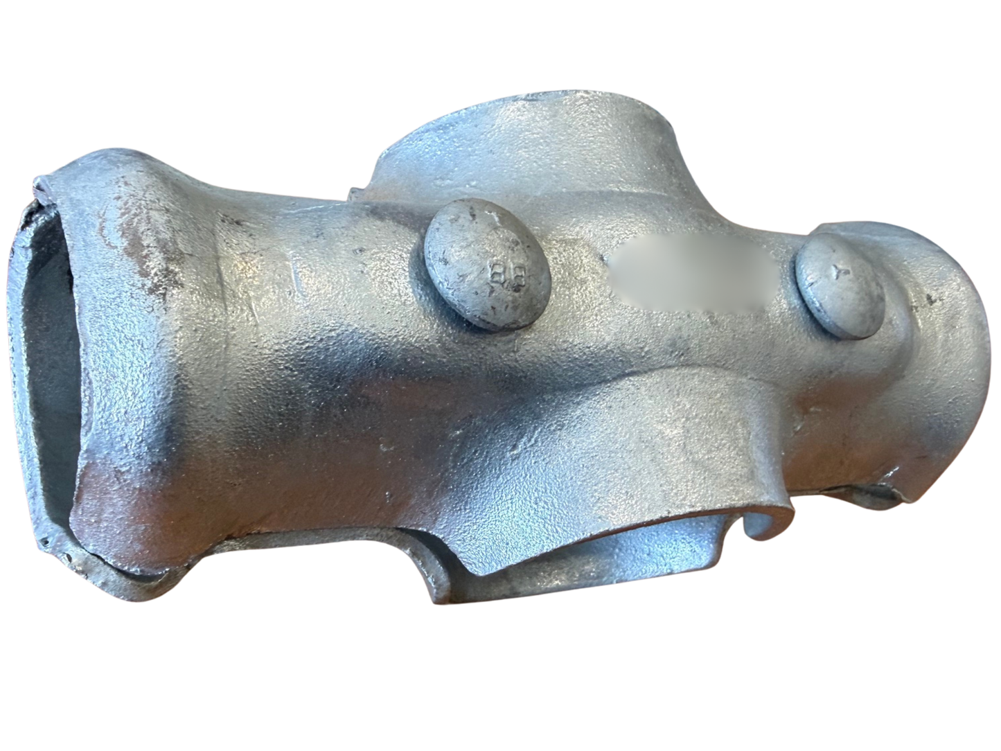 Cross4040 Galvanised Steel Pipe Clamp X4040