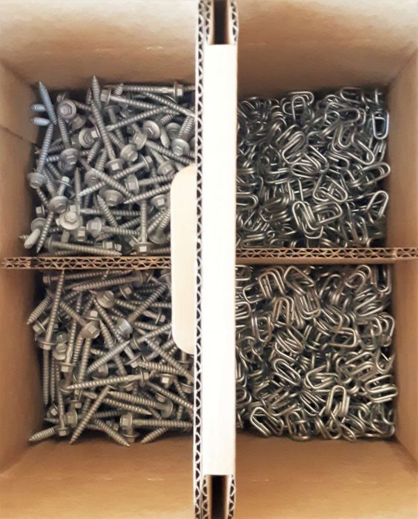 Davo's Fence Clip & 50mm Timber Screw 500pk