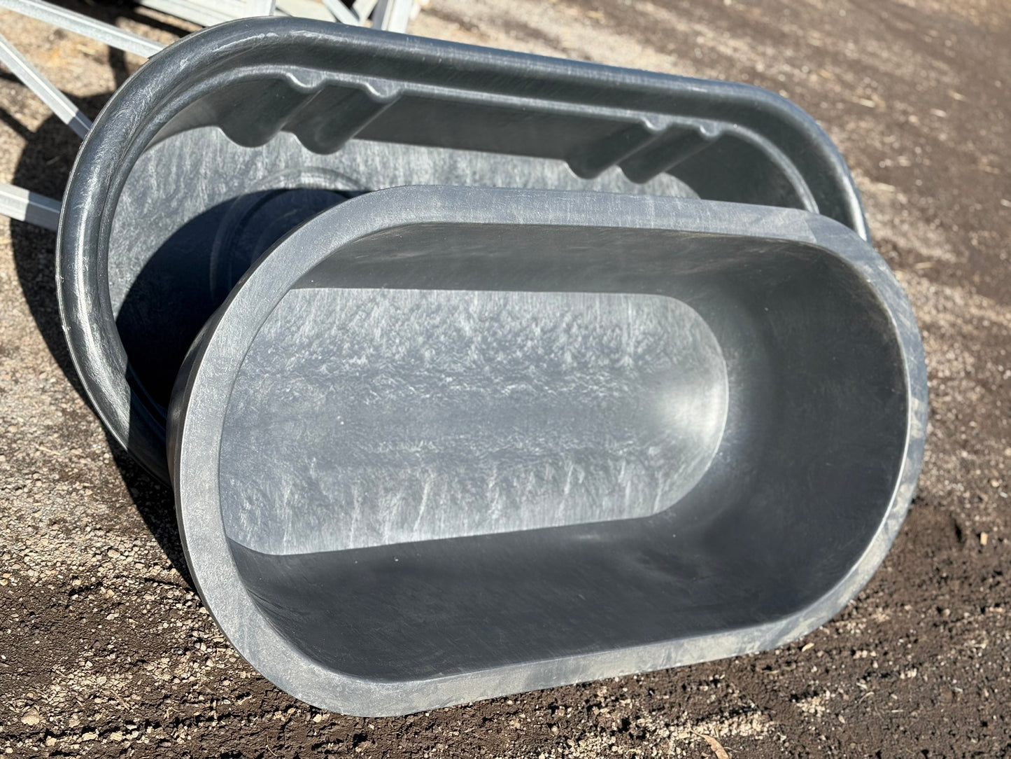Feed Trough Oval 1350mm x 700mm x 350mm