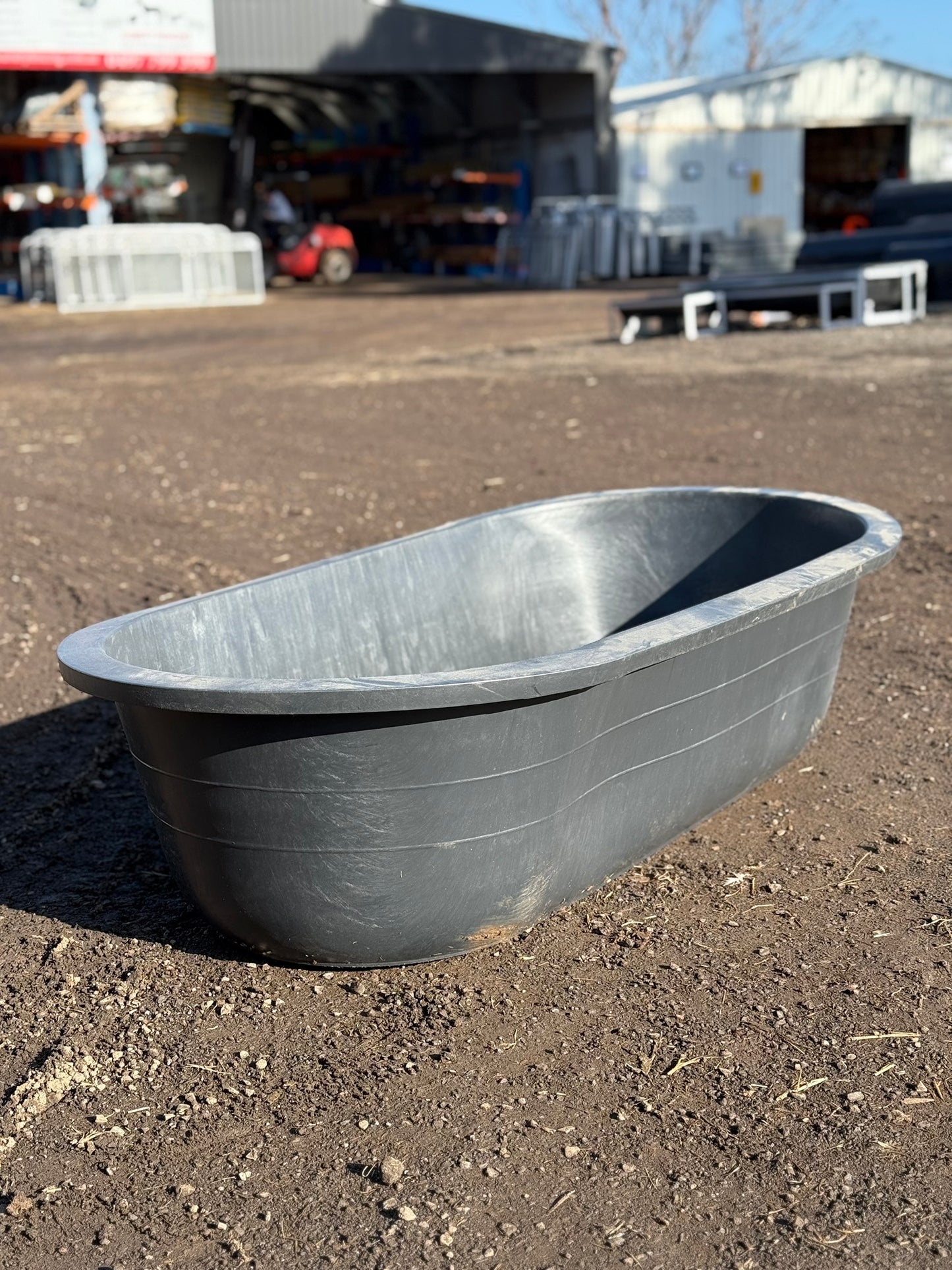 Feed Trough Oval 1350mm x 700mm x 350mm