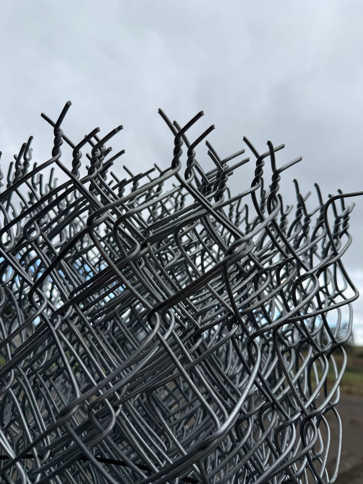 Chain Mesh Wire, 50x50x2.5mm. 1800mm x 10m, KB, Galvanised