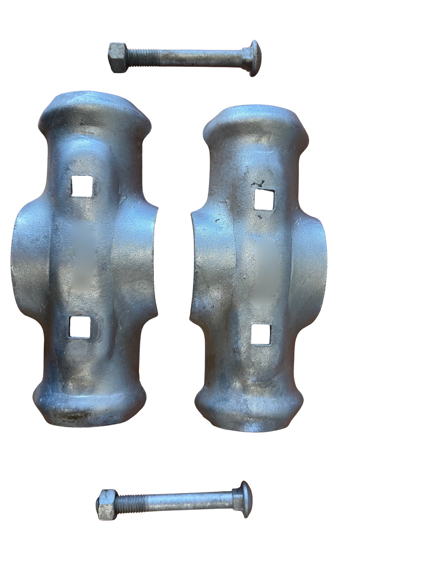 Cross4040 Galvanised Steel Pipe Clamp X4040