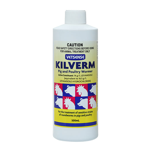 Kilverm Pig & Poultry Wormer 500ml