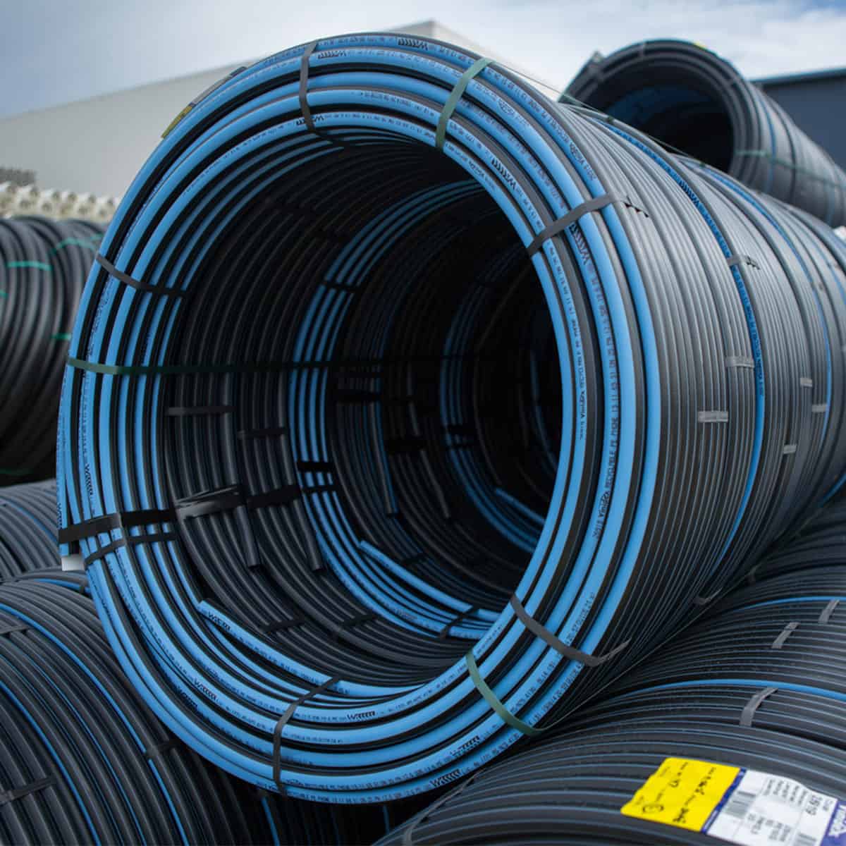 2in Poly Line Blue Line Poly Pipe 1