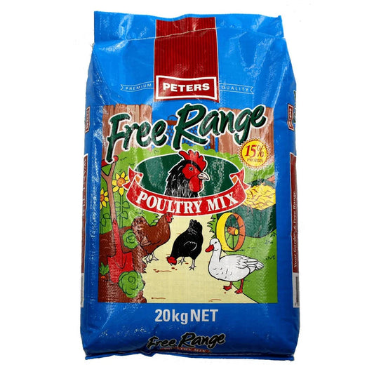 Peter's Free Range Poultry Mix 20kg