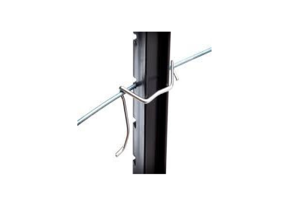 Poly Dropper Clip P-Type- 1000pk – Variety Fencing & Farm Supplies
