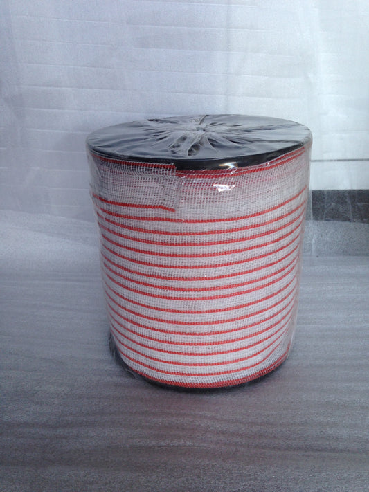Polytape 40mm x 200M, Red and White