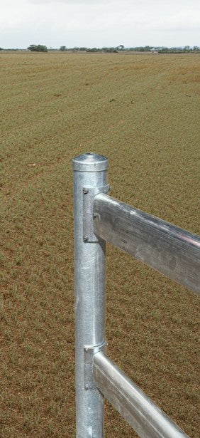 Galvanised Steel Post, 100NB x 1800mm