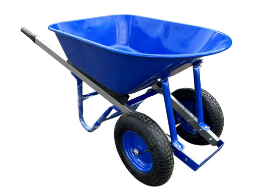 Wheel Barrow, 100l, dual wheel