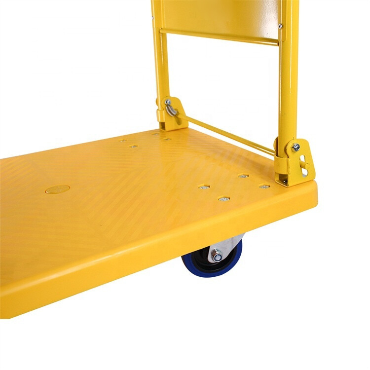 Trolley 300kg rated, folding, steel