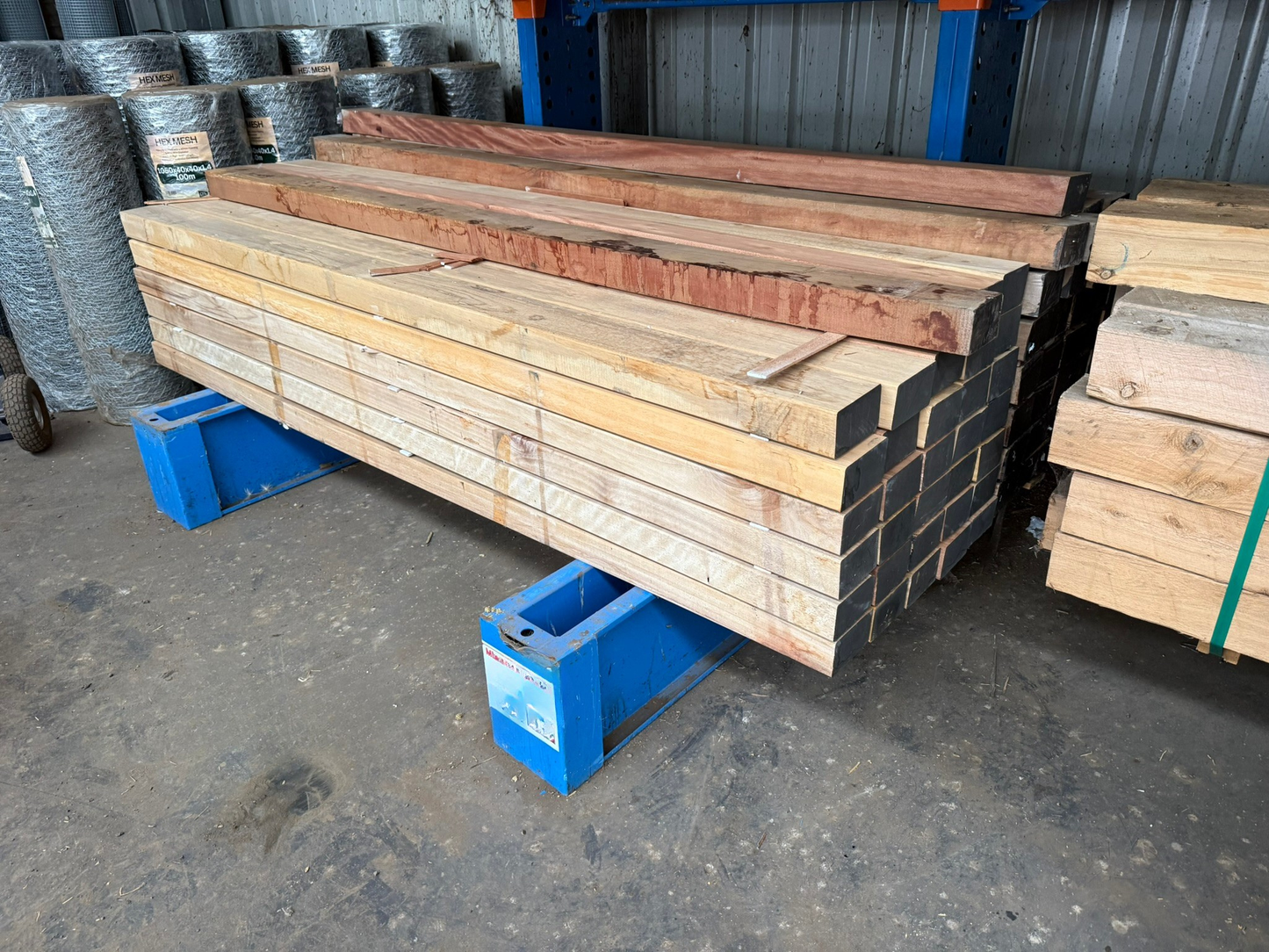 Hardwood Fence Posts 125 x 75 x 2.4m