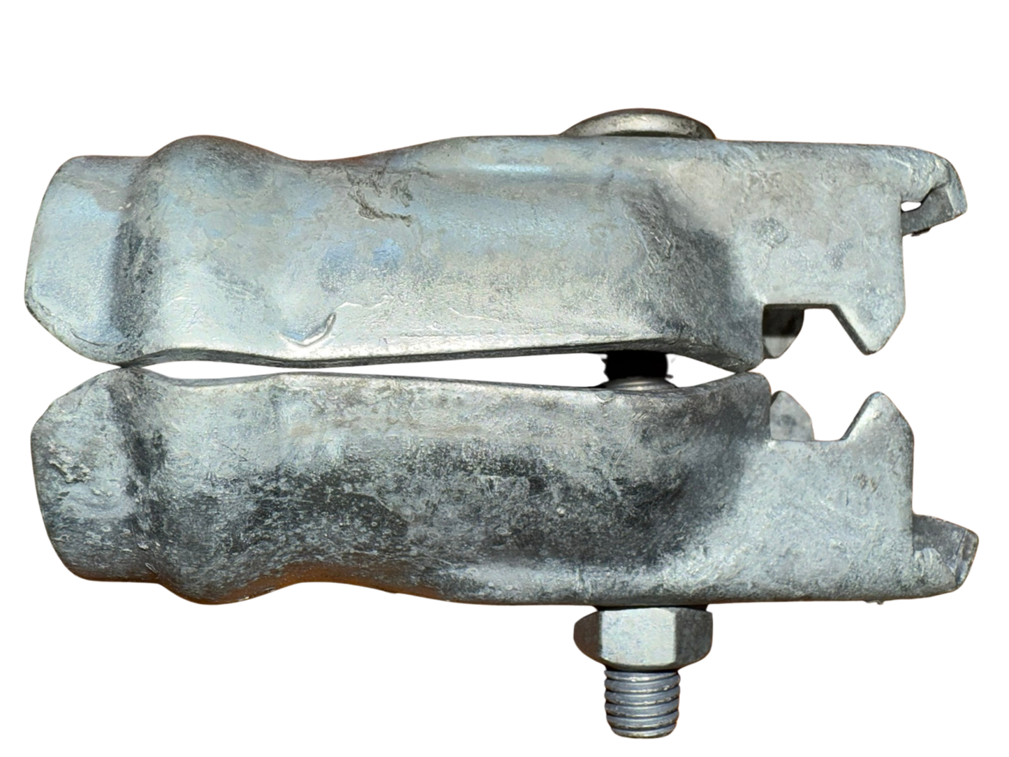 VFB32 Galvanised Steel Pipe Clamp, Variable Fitting Butt 32nb