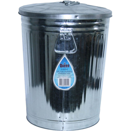Storage Bin with Lid 55L