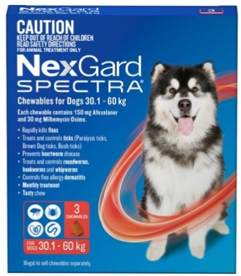 NEXGARD SPECTRA Dogs 30.1 - 60kg